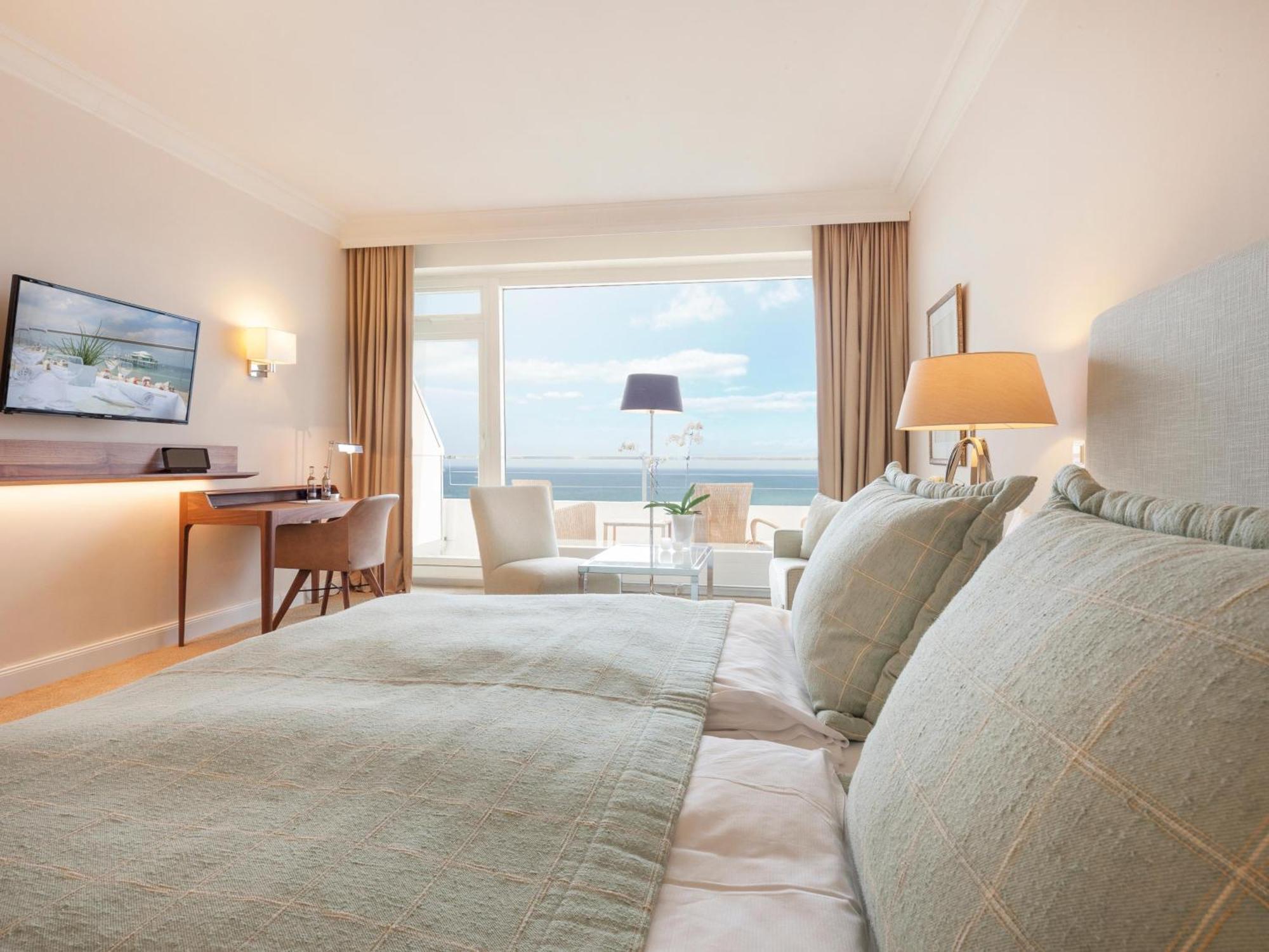 Grand Hotel Seeschloesschen Sea Retreat & Spa Timmendorfer Strand Bilik gambar